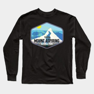 Tititea Mount Aspiring National Park, New Zealand Long Sleeve T-Shirt